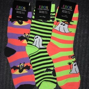 Halloween Socks - 3 In lot
